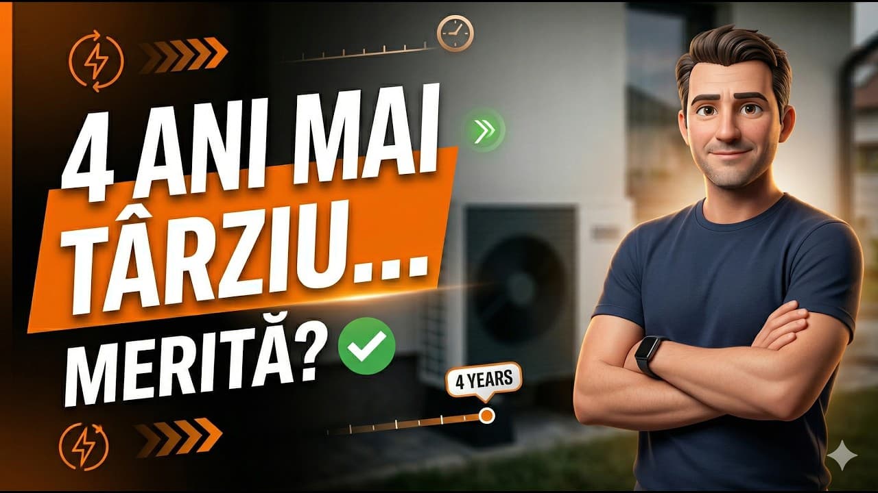 Previzualizare video pentru Pompa de căldură după 4 ani – costuri reale și experiență