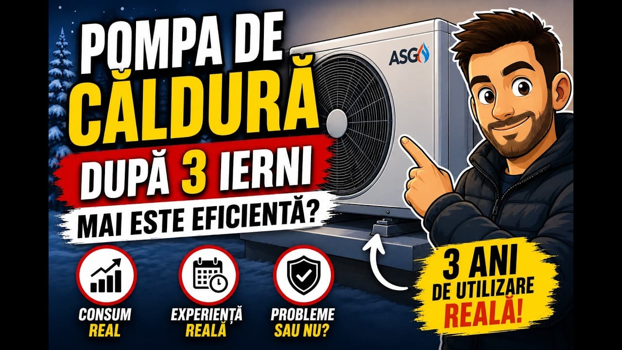 Previzualizare video pentru Pompa de căldură după 3 ierni – mai este eficientă?